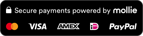 Secure payments powered by Mollie